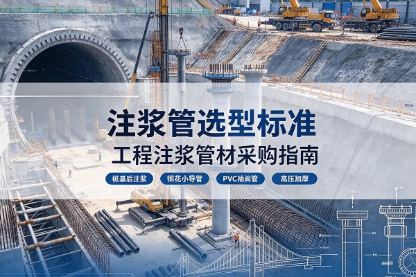 长安注浆管选型标准