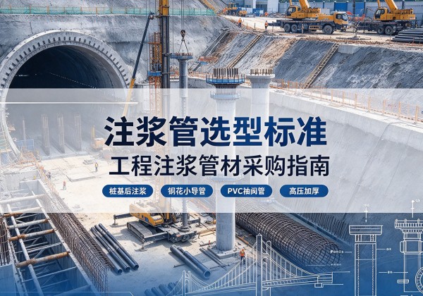 长安注浆管选型标准